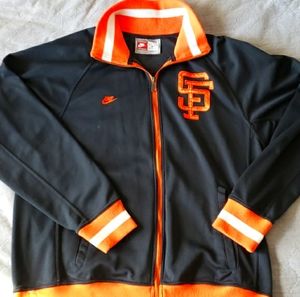 Nike San Fransisco Giants jacket men's Large